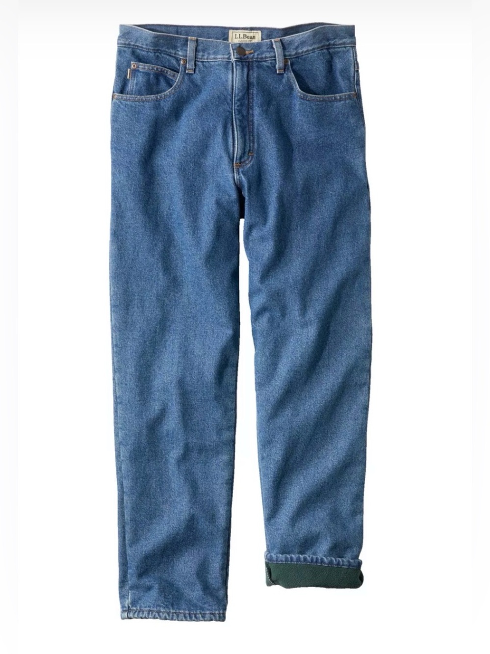 L.L.Bean Men’s Double L Jean 30X32 Classic Fit
Fleece-Lined Straight-Leg Denim